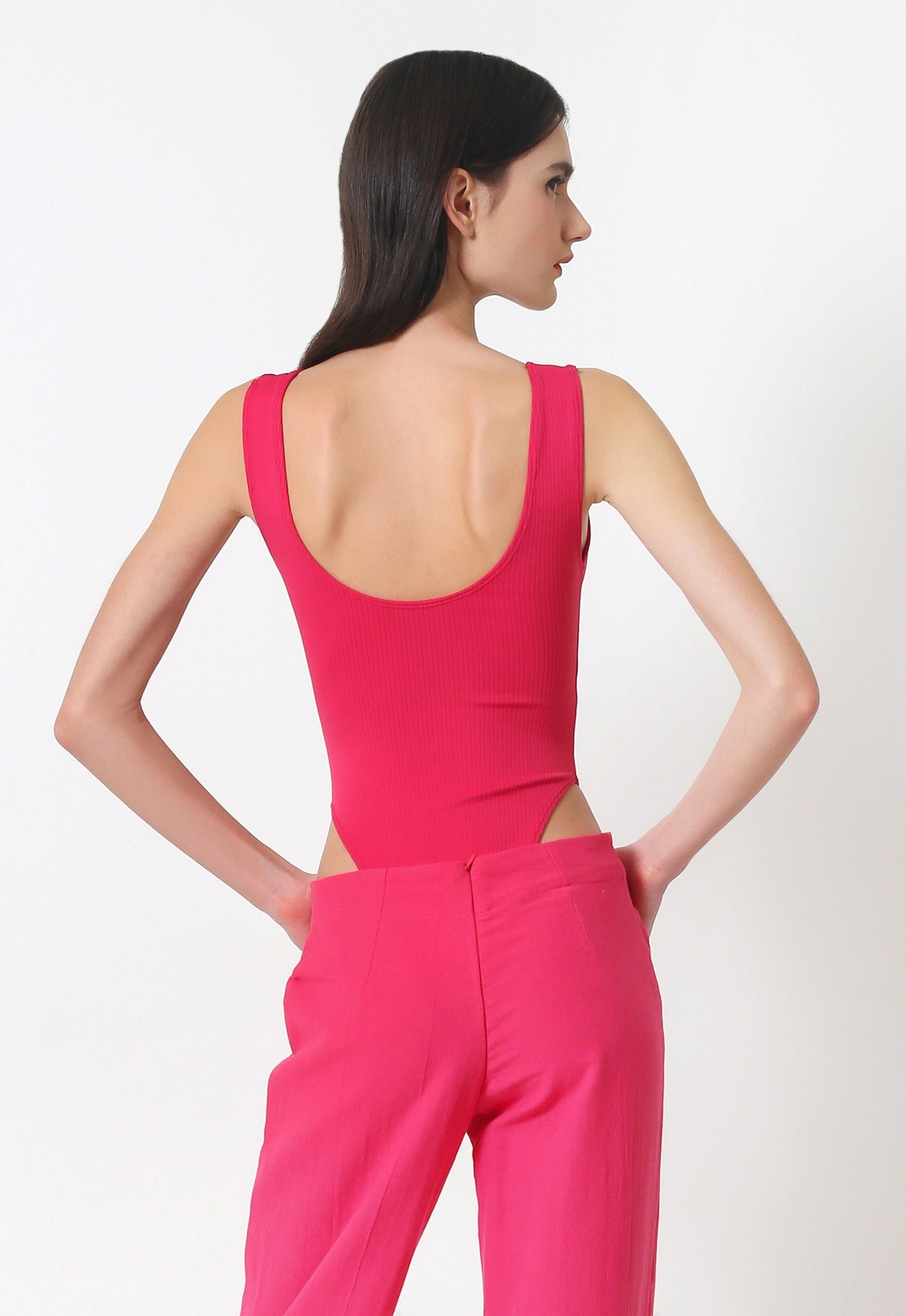 Sienna Bodysuit Fuschia