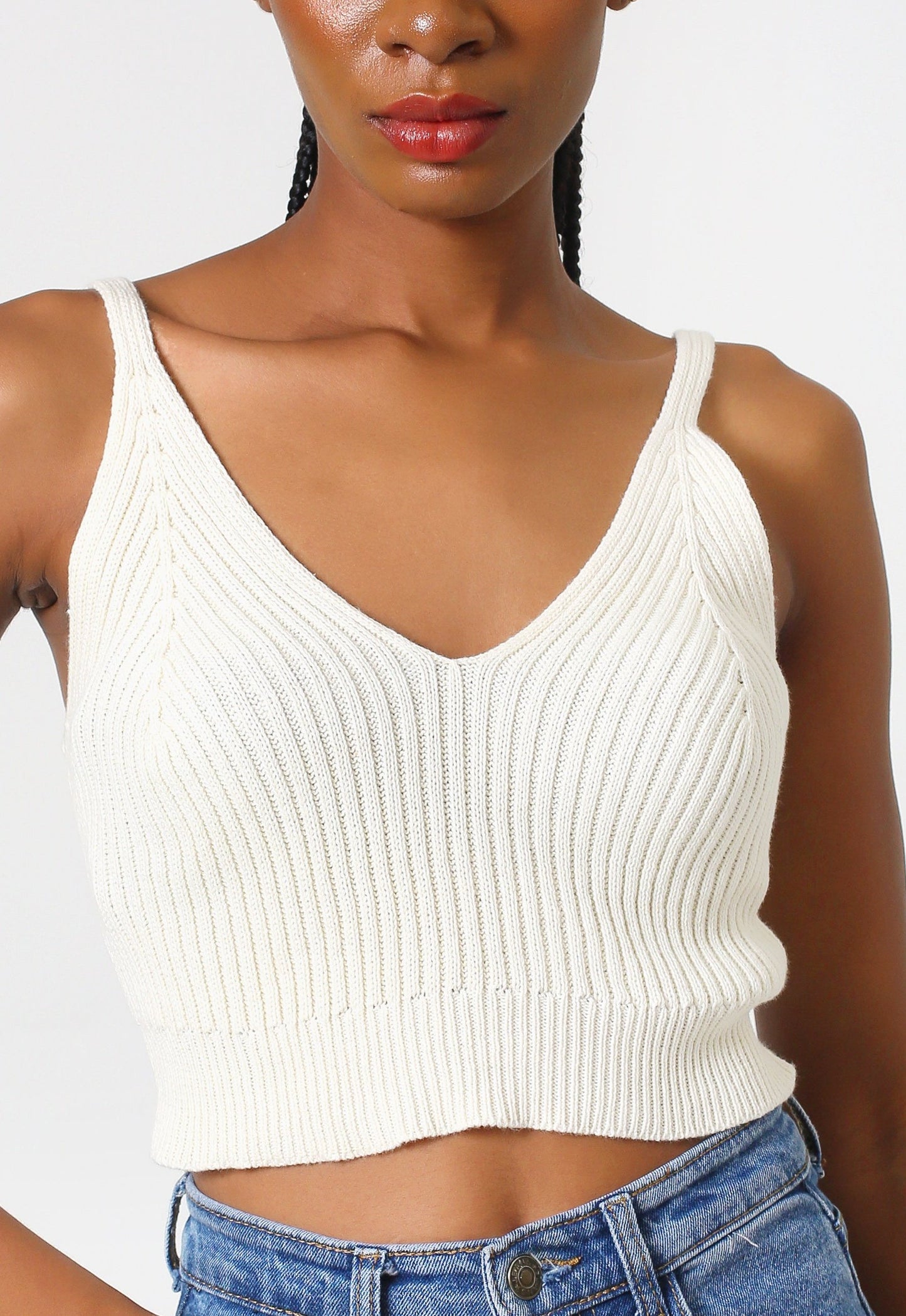 Frannie Top Off White