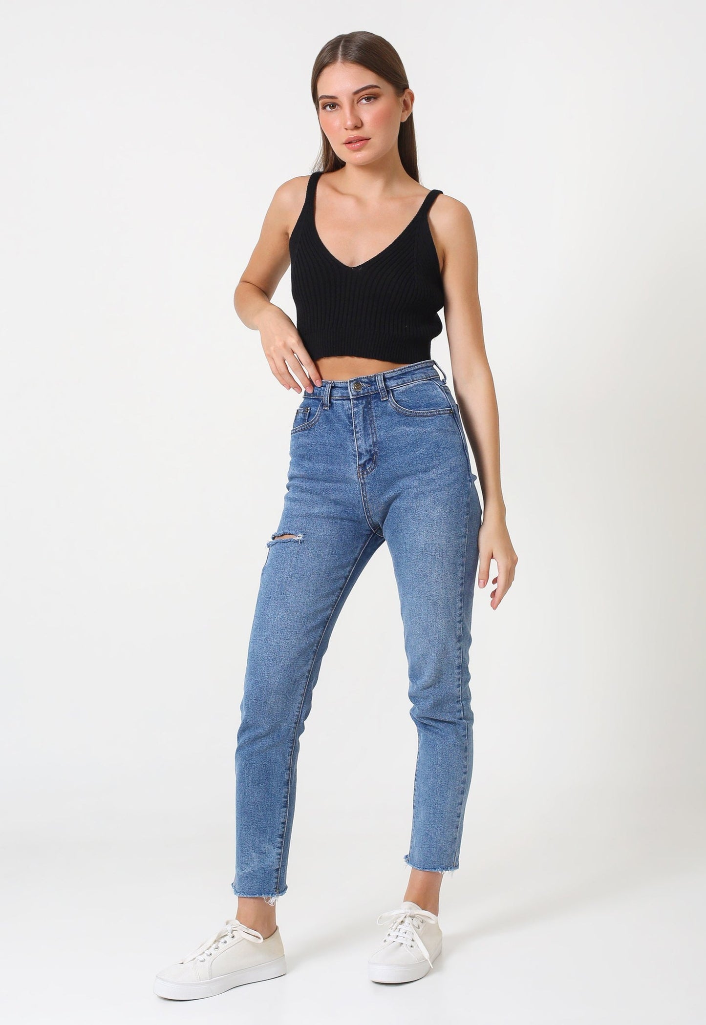 Frannie Top Black