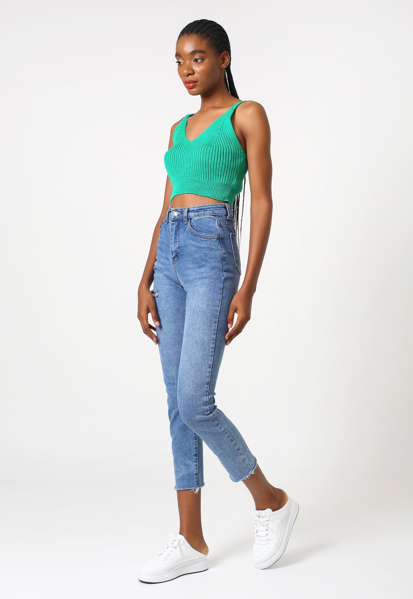 Frannie Top Green