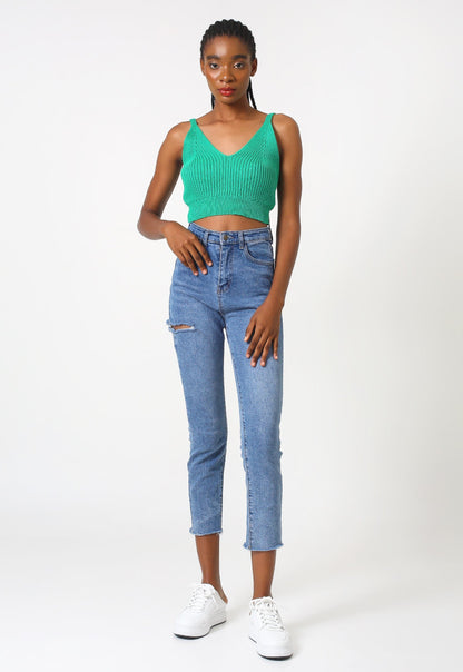 Frannie Top Green