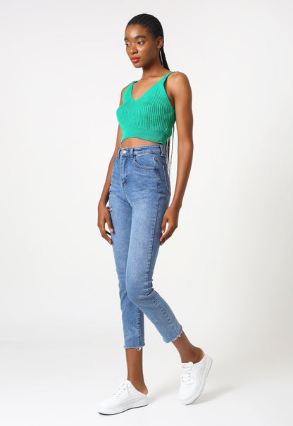 Frannie Top Green