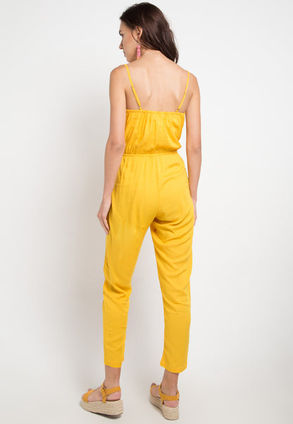 Milla Jumpsuit - Mustard