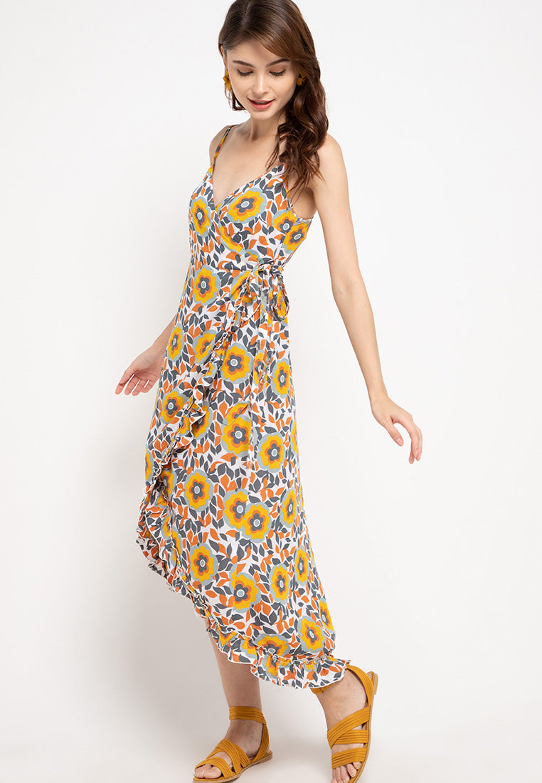 Wrap dress, kimono, woman dress, rayon dress, summer dress, beachwear, resortwear, Bali fashion, summer collection, bali, bali boat shed, Zalora, dress, outer, rayon outfit. , Beachwear, Woman Fashion, Summer Collection, Outer, dress, online store, floral print