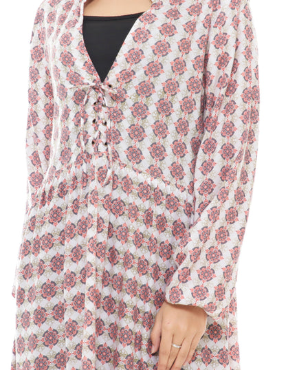 Jaye Dress Arca Coral