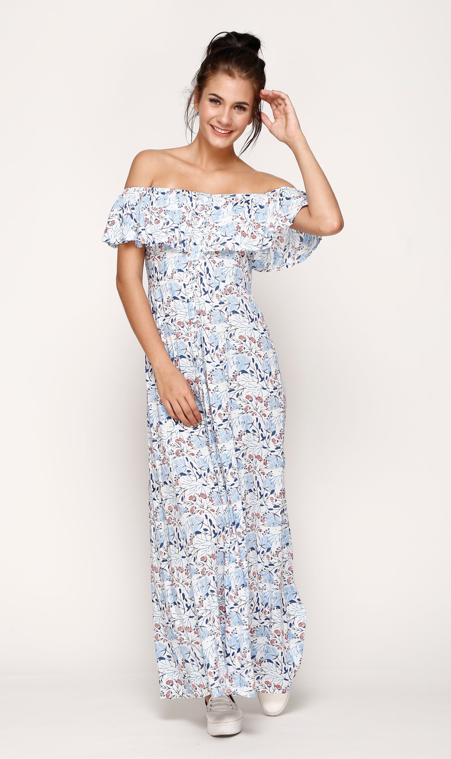 Maxi Dress, Summer collection, Of shoulder maxi dress