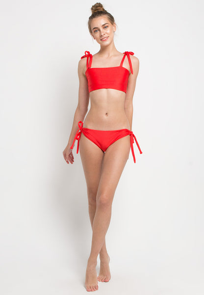 Tie Up Set Hot Red